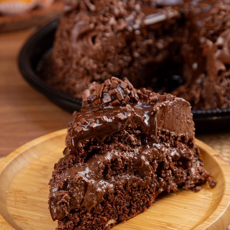 Brownie recheado de Ninho