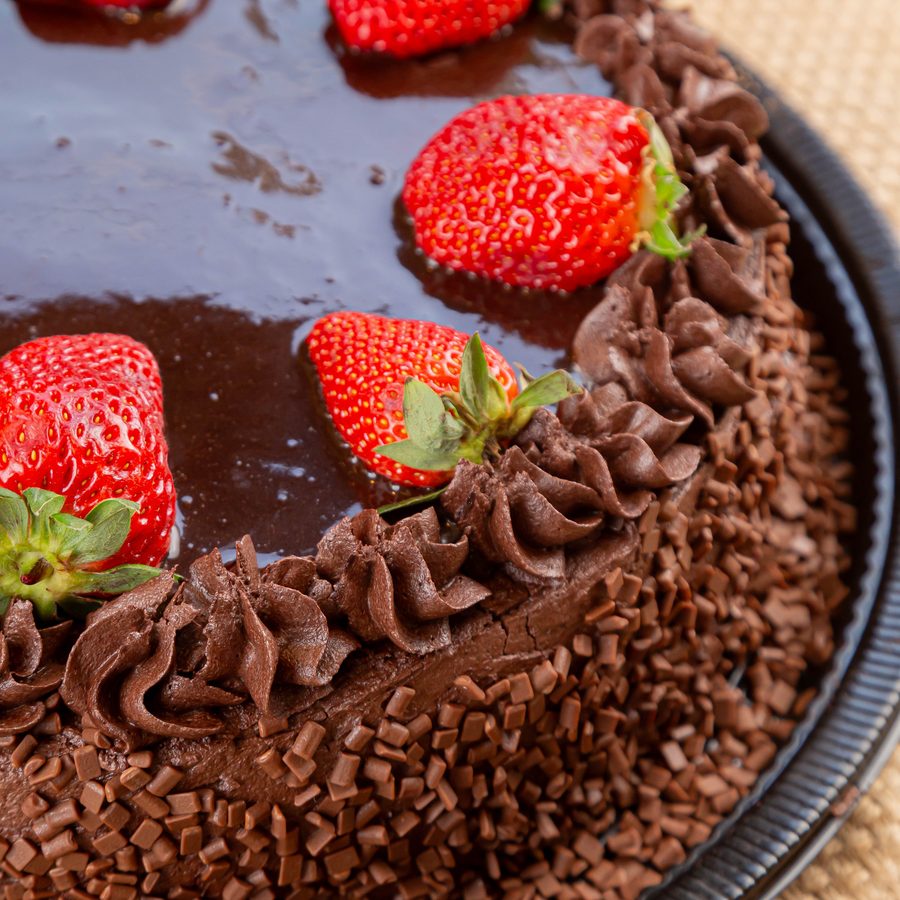Torta Nutella com Morango